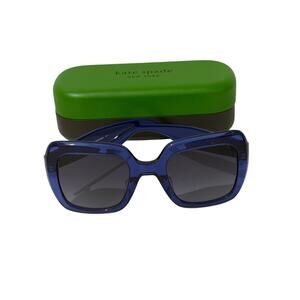 Kate Spade Naomi/S square sunglasses in the "PJP Blue" colorway